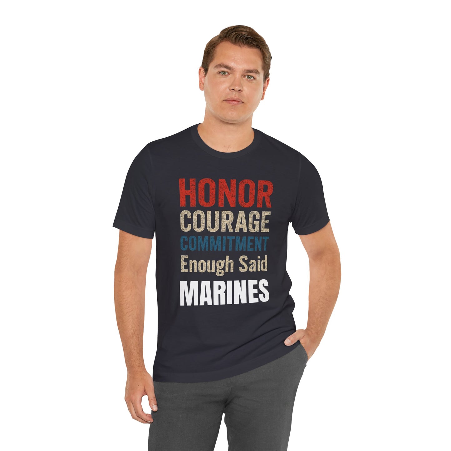 Marines Honor, Courage, Commitment Tee