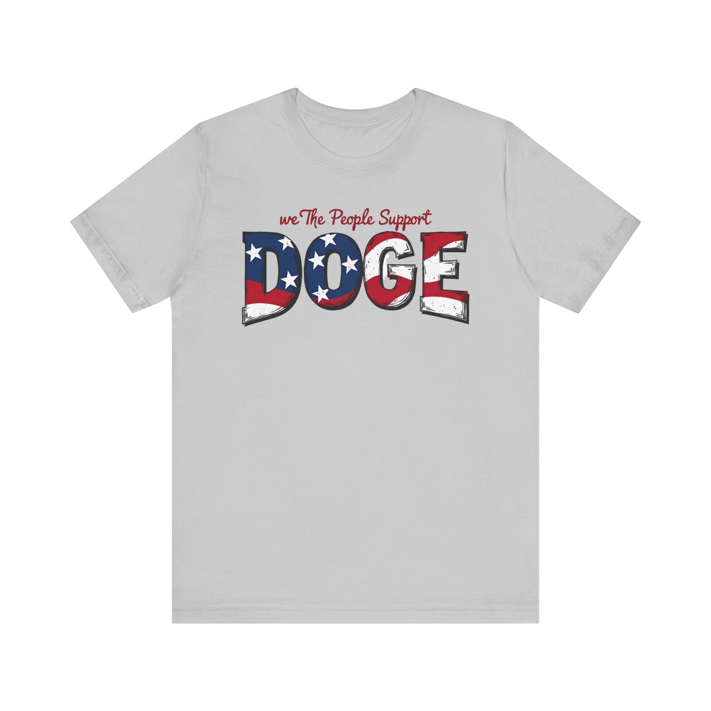 We The People Support DOGE Unisex Jersey Tee