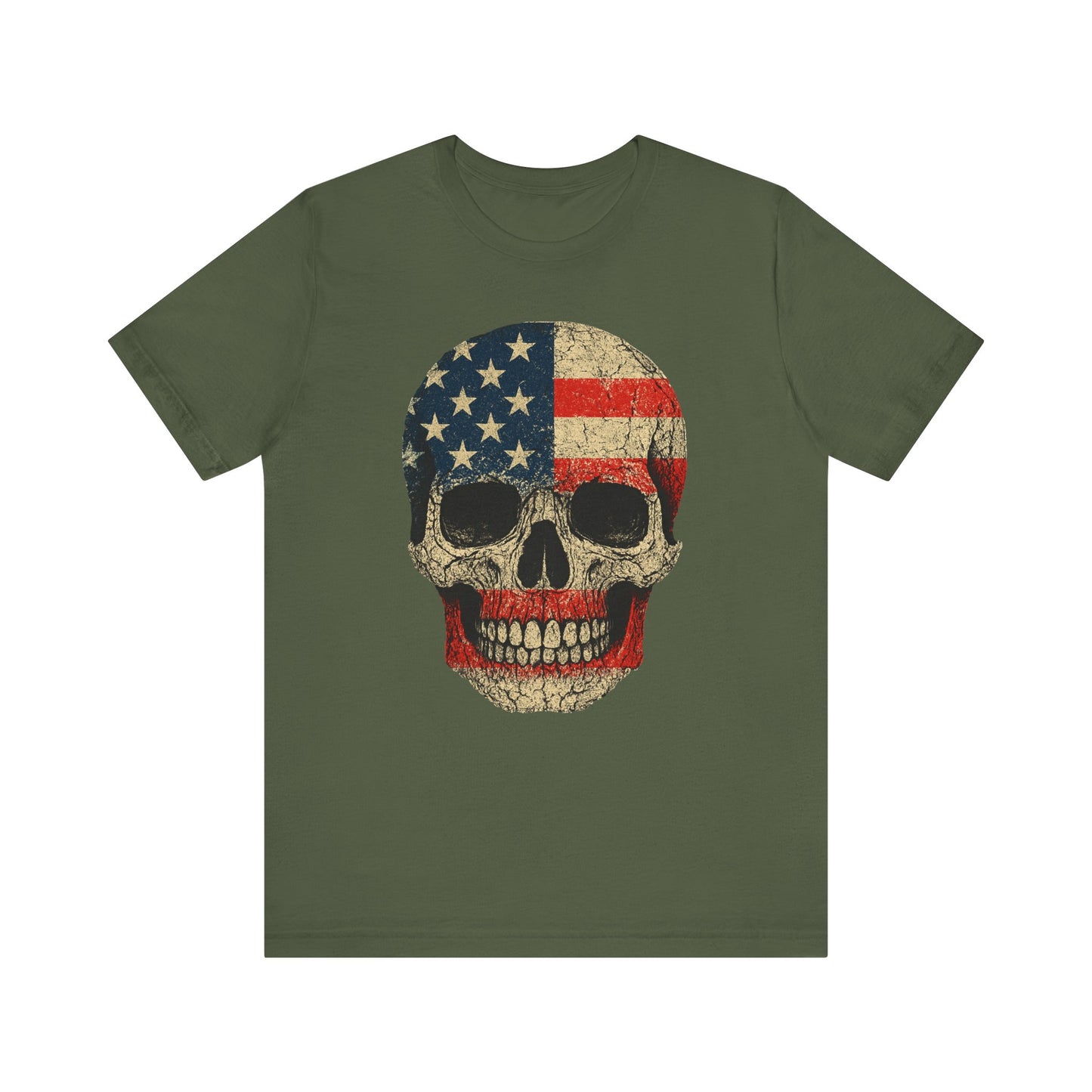 American Skull Graphic Tee
