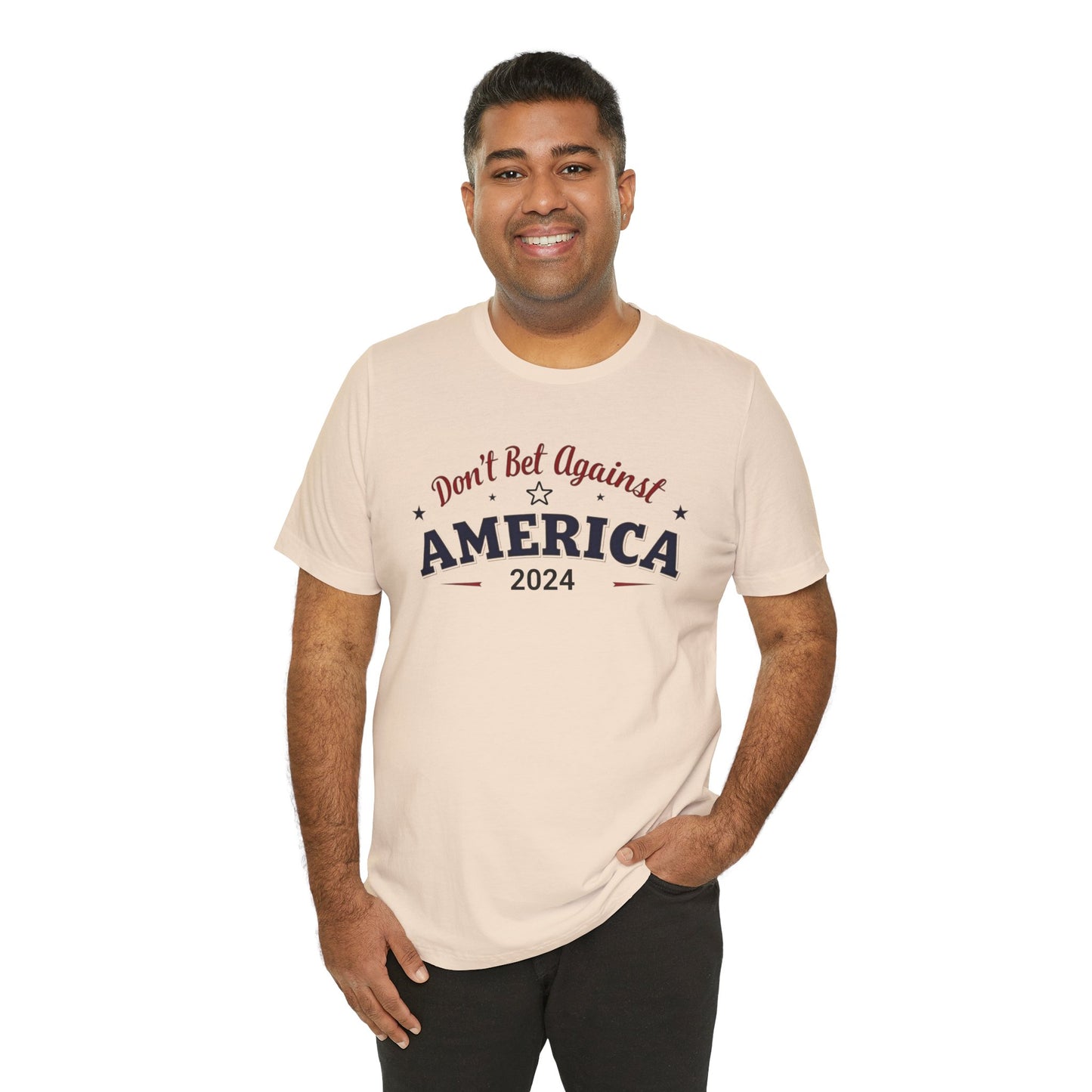 Don't Bet Against America Patriotic Tee