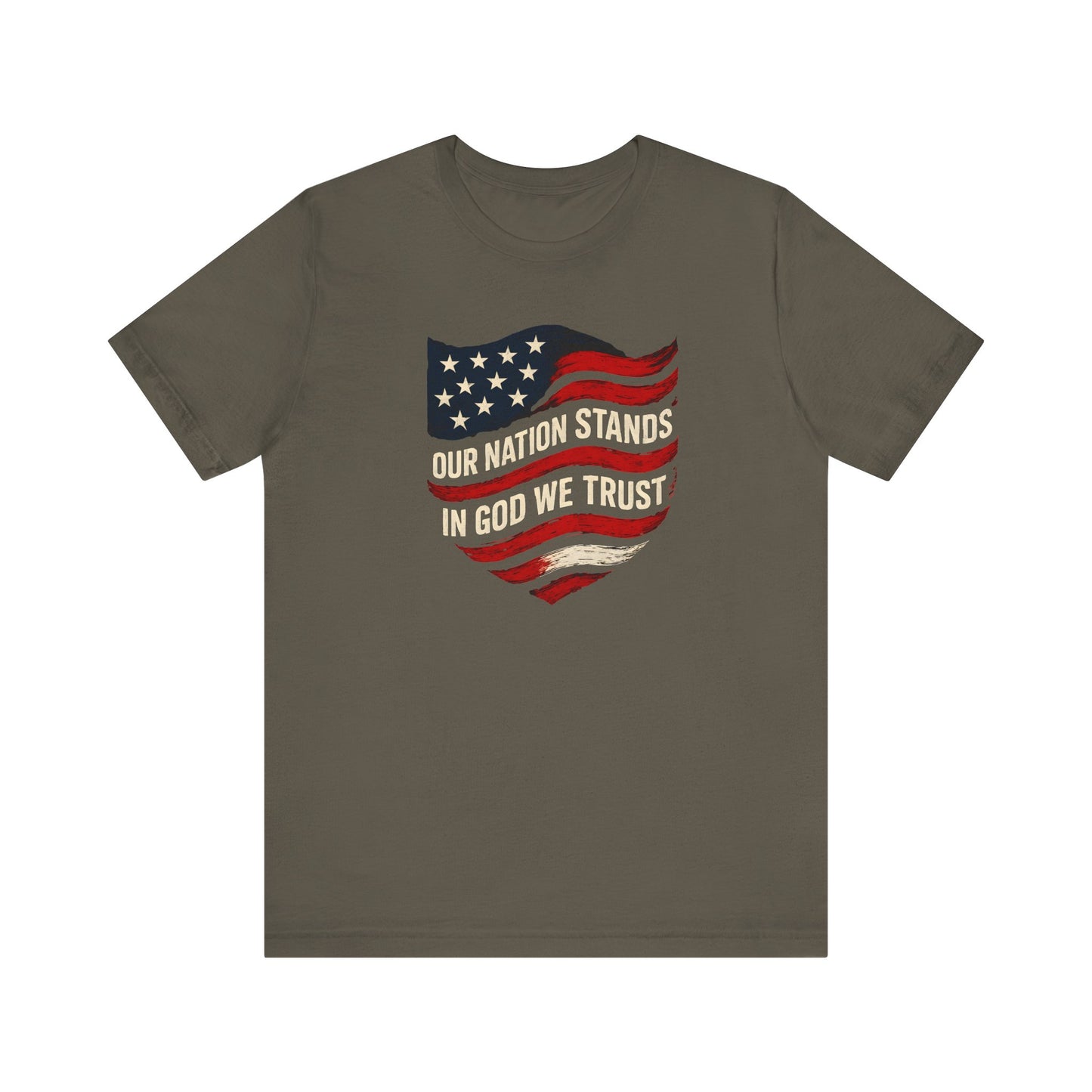 Patriotic Tee - American Flag Supporter Shirt