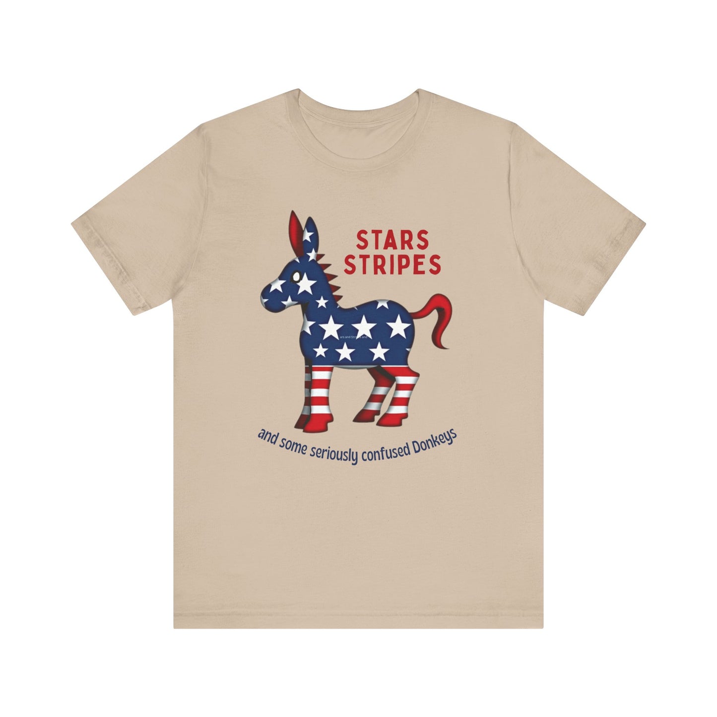 Stars & Stripes Confused Donkey Tee