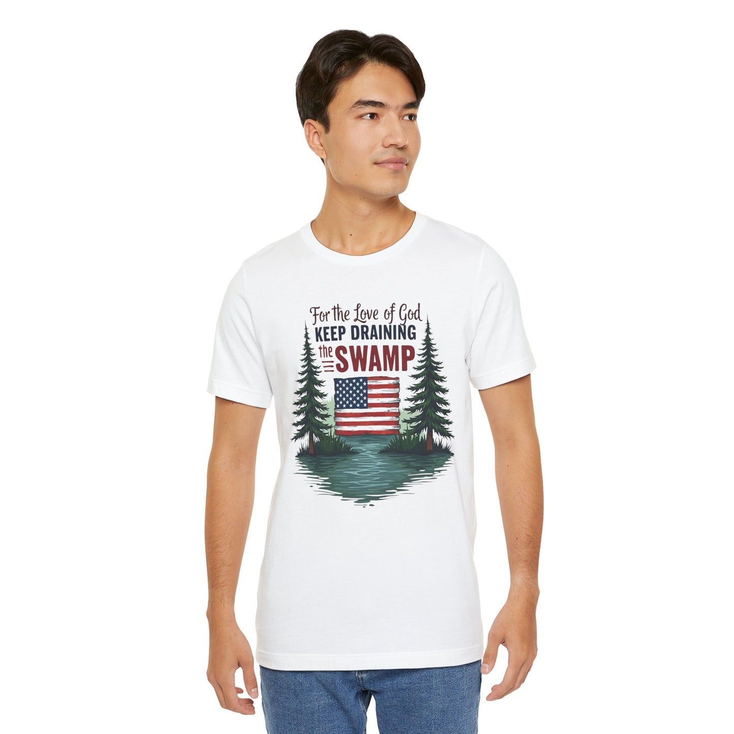 Keep Draining the Swamp T-Shirt, Unisex Tee, Casual Wear