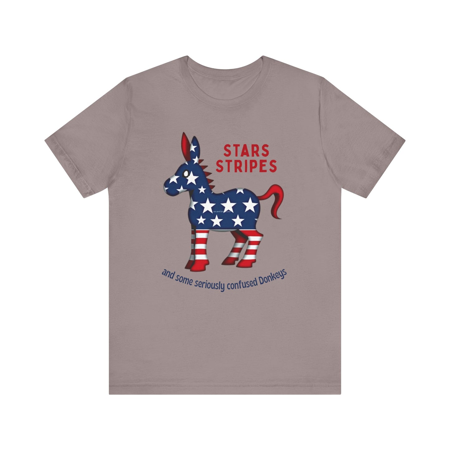 Stars & Stripes Confused Donkey Tee