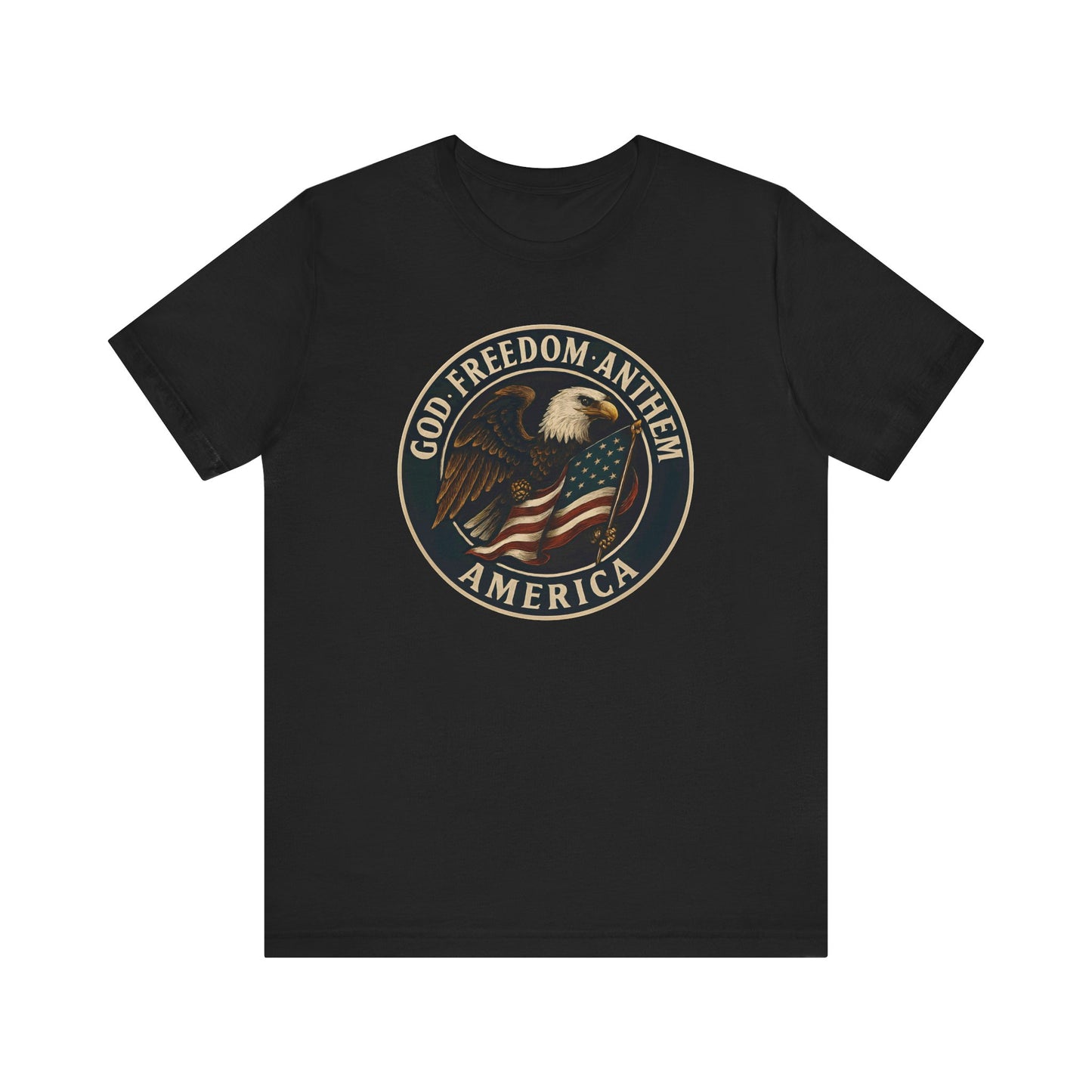 T-Shirt God Freedom Anthem Supporter