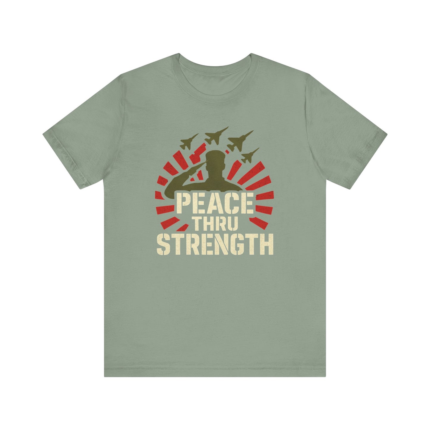 Peace Thru Strength tee