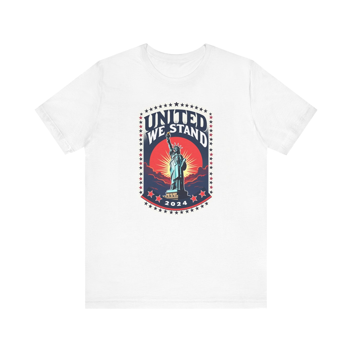 Patriotic Unisex Tee - United We Stand 2024