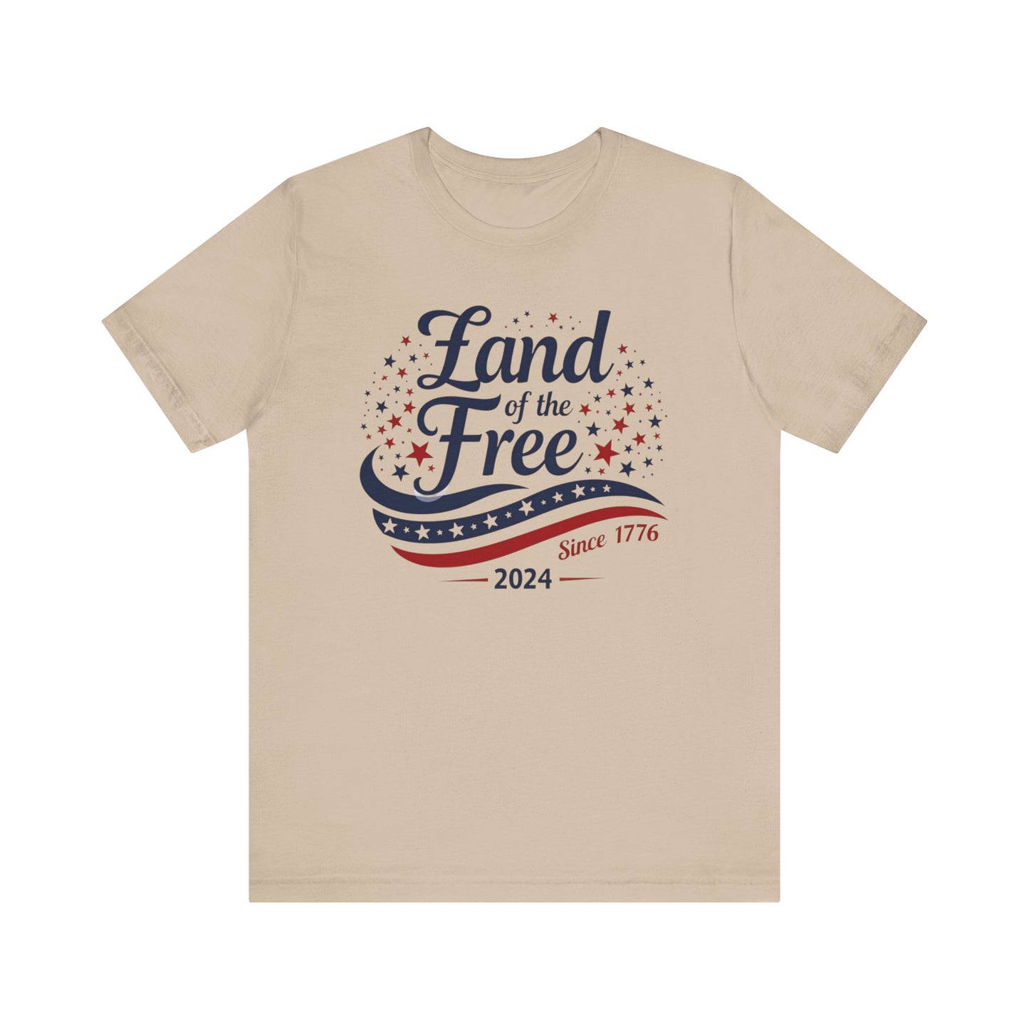 Land of the Free - Unisex Jersey Short Sleeve Tee