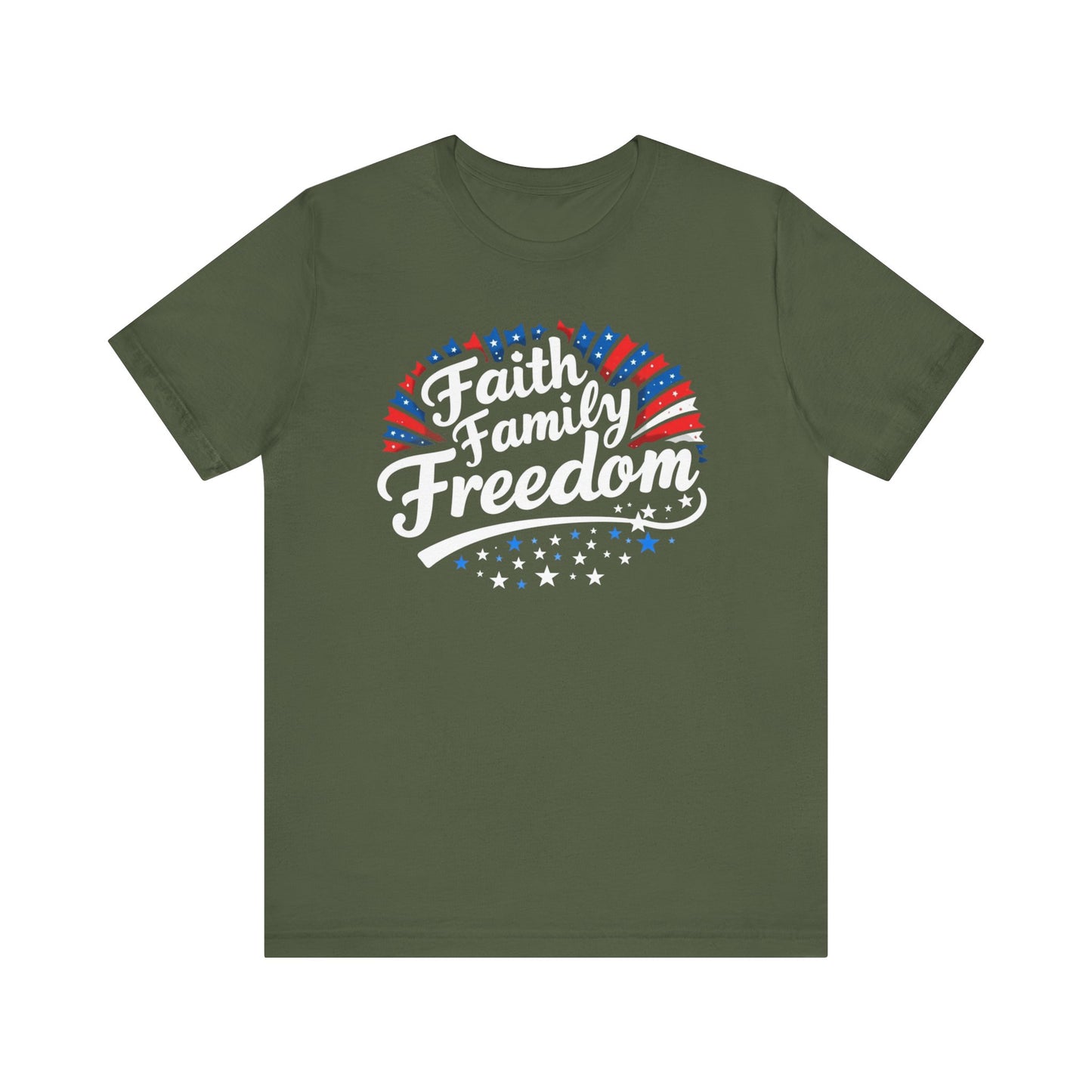 Faith Family and Freedom Tee