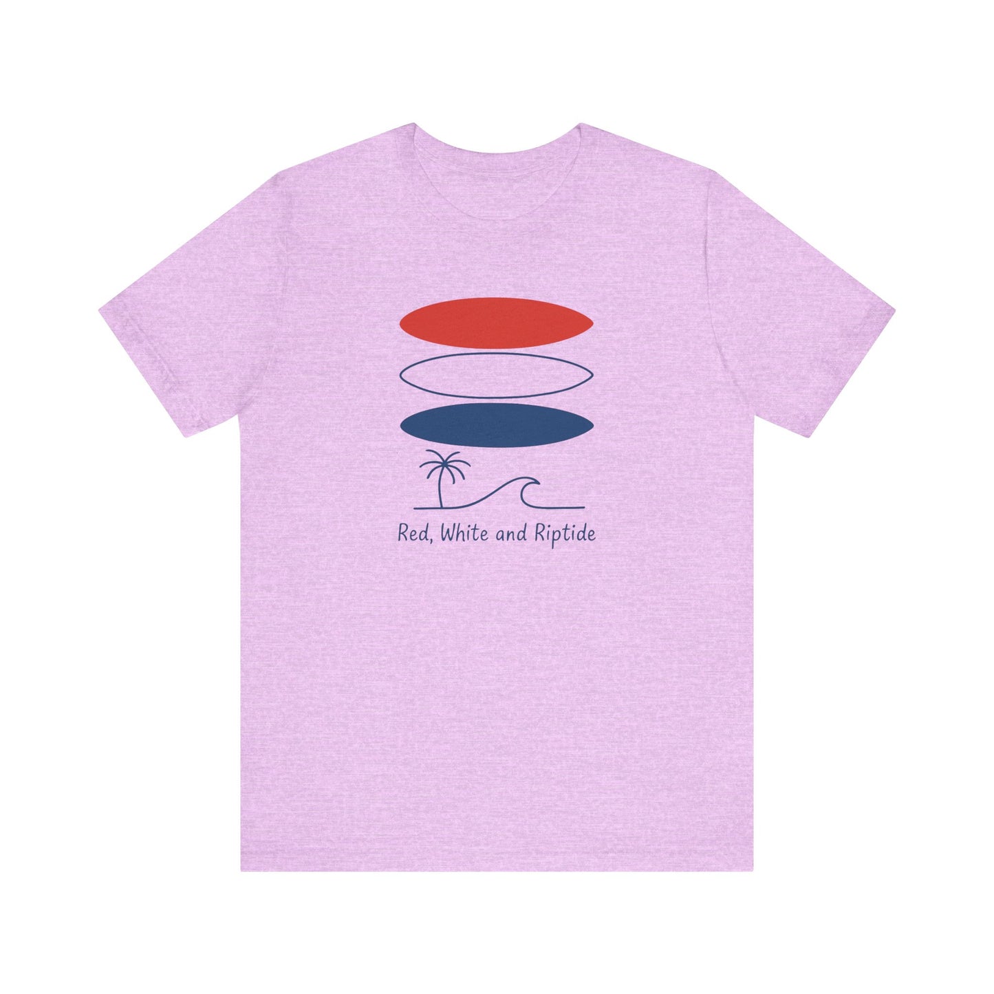 Surf Board Patriotic Tee