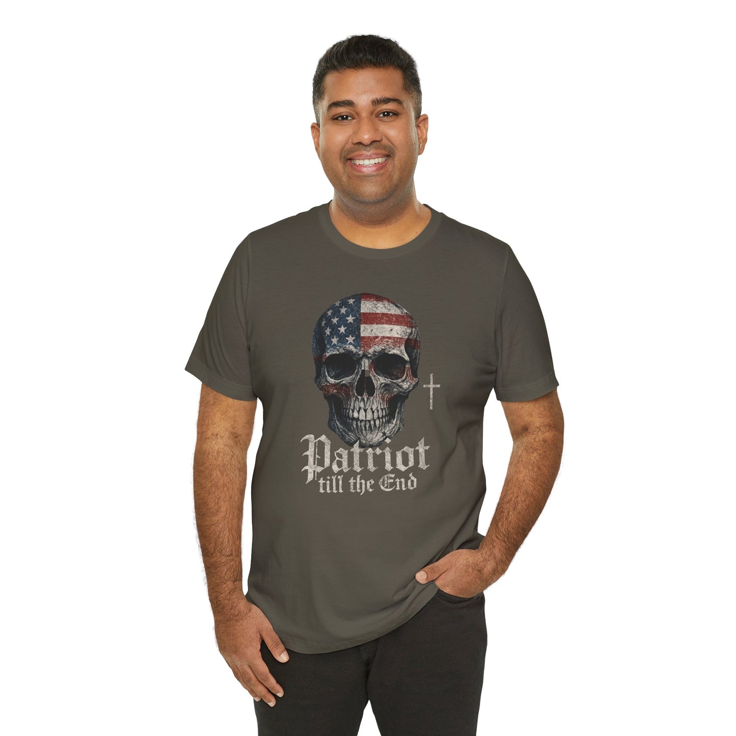 Patriot Till the End Grunge Tee