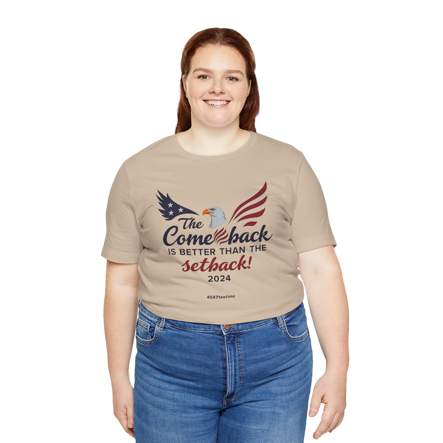 The Comeback Is Better Than the Setback 2024, Motivational Shirt, Gift for Resilience, Casual Wear, Recovery Tee