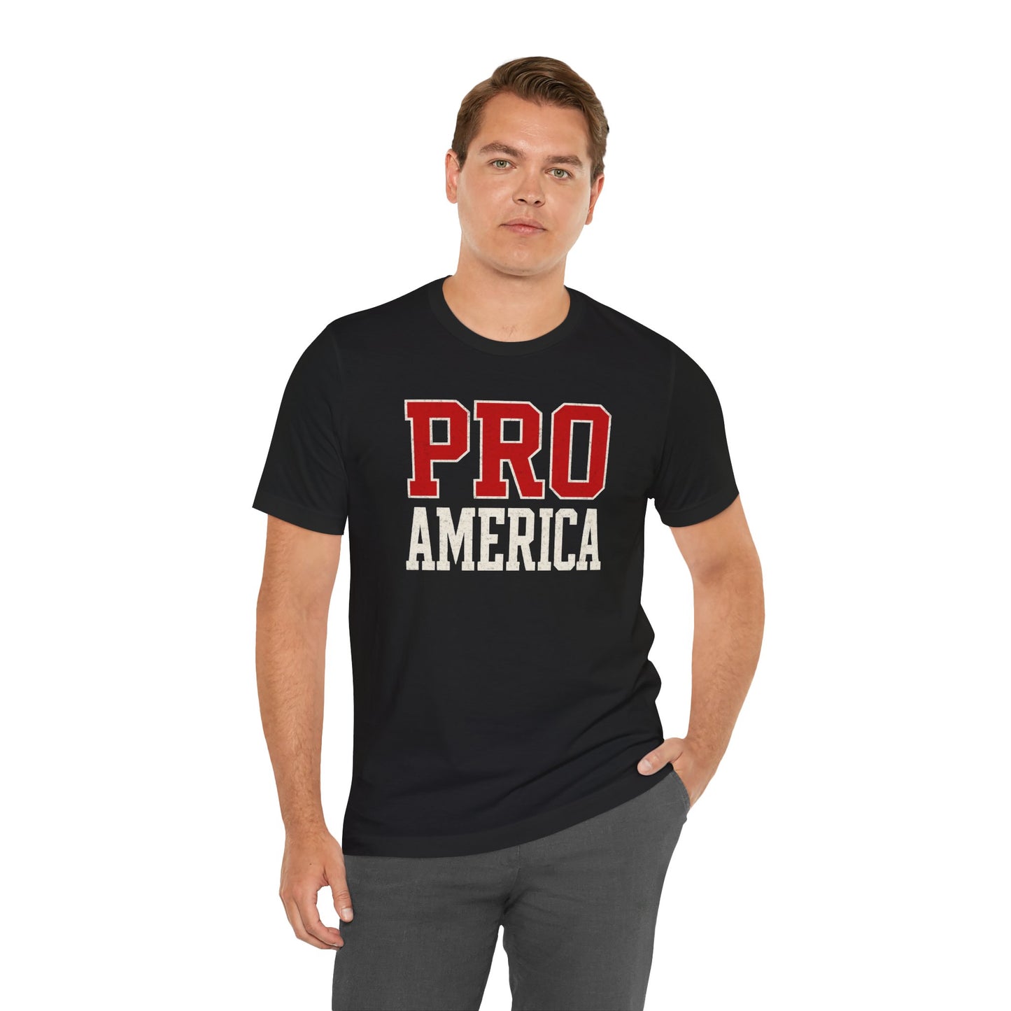 PRO AMERICA Tee - Patriotic Unisex T-Shirt