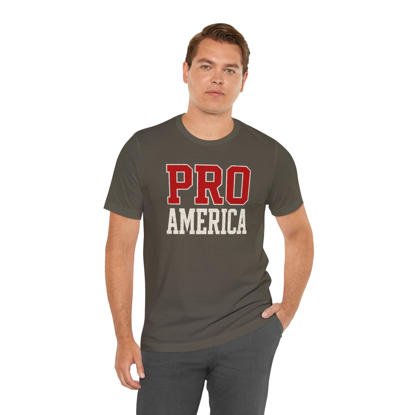 PRO AMERICA Tee - Patriotic Unisex T-Shirt