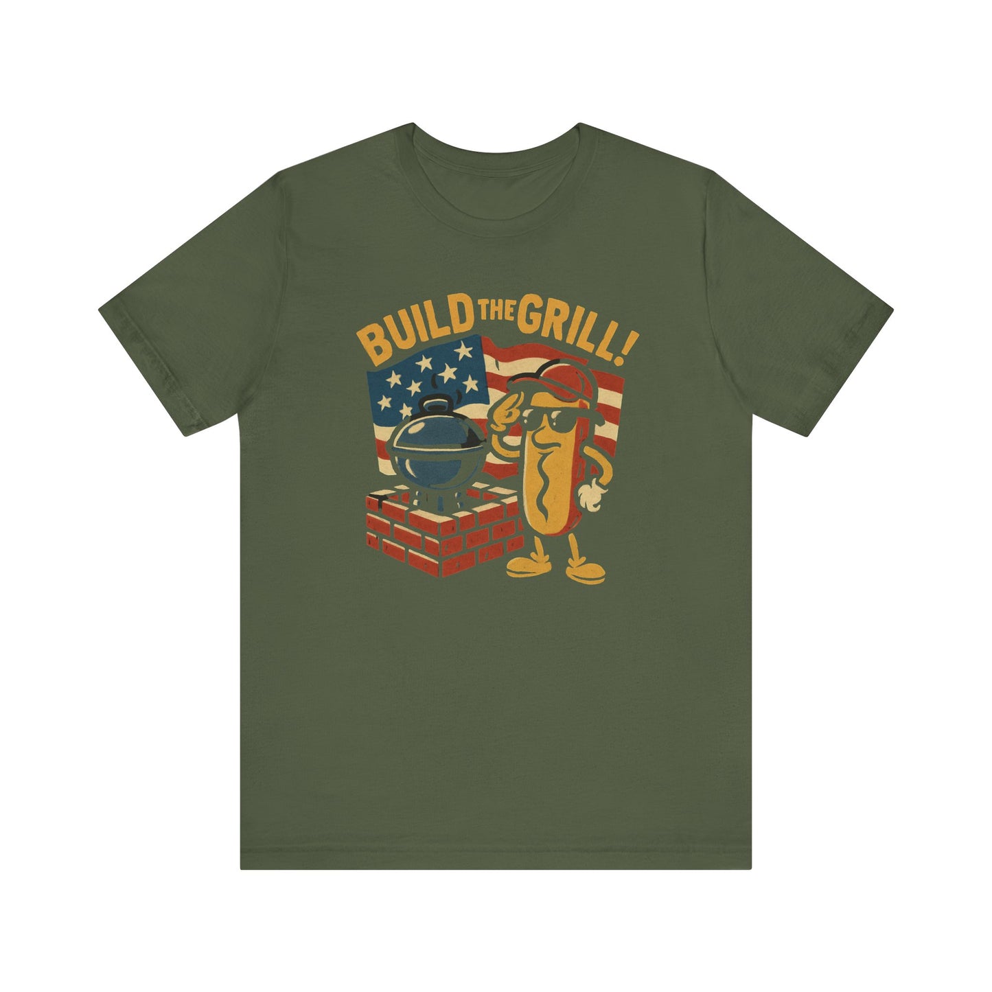 BBQ Fun Graphic Tee, Summer Cookout Shirt, Grill Party T-Shirt, Unisex Holiday Apparel, Outdoor Gathering Top