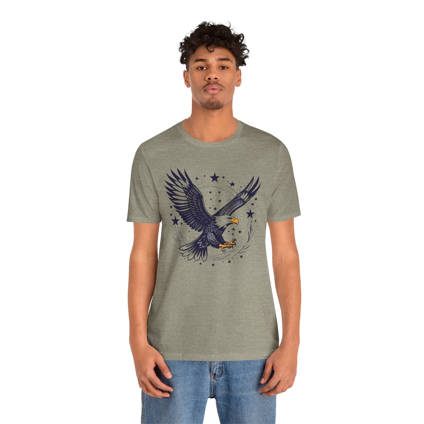 Eagle Graphic Unisex Tee - Freedom & Adventure