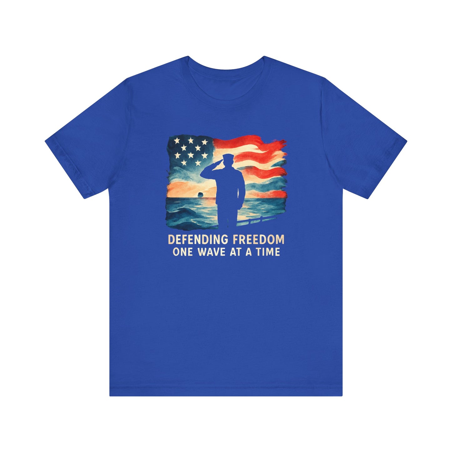Defending Freedom - Navy Veteran Support Tee