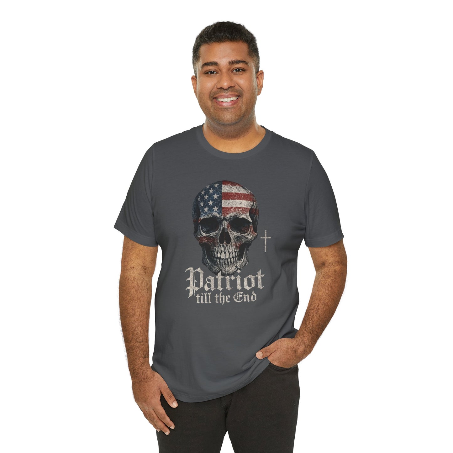 Patriot Till the End Grunge Tee