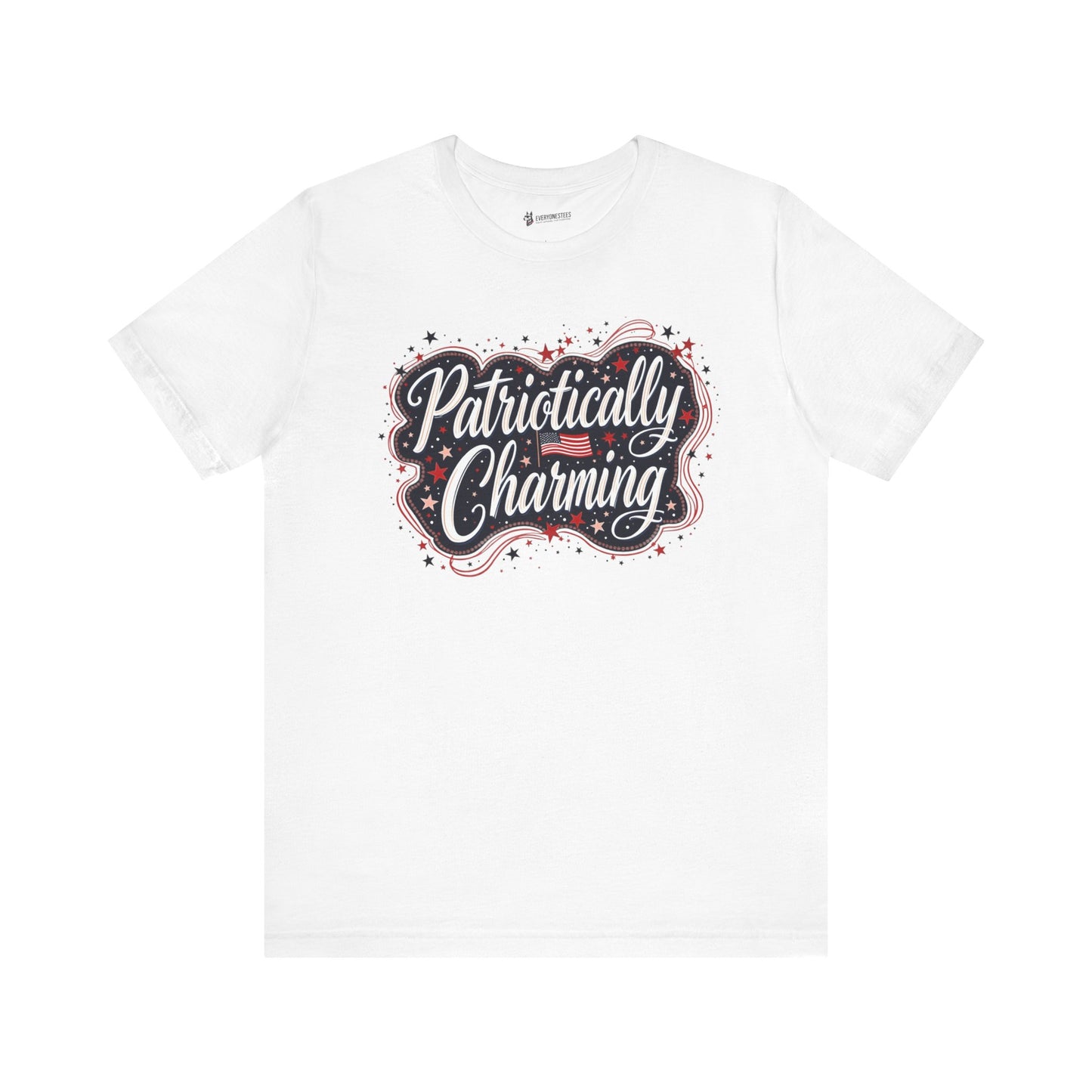 Patriotically Charming Unisex Tee - Perfect for Fourth of July and Celebrations