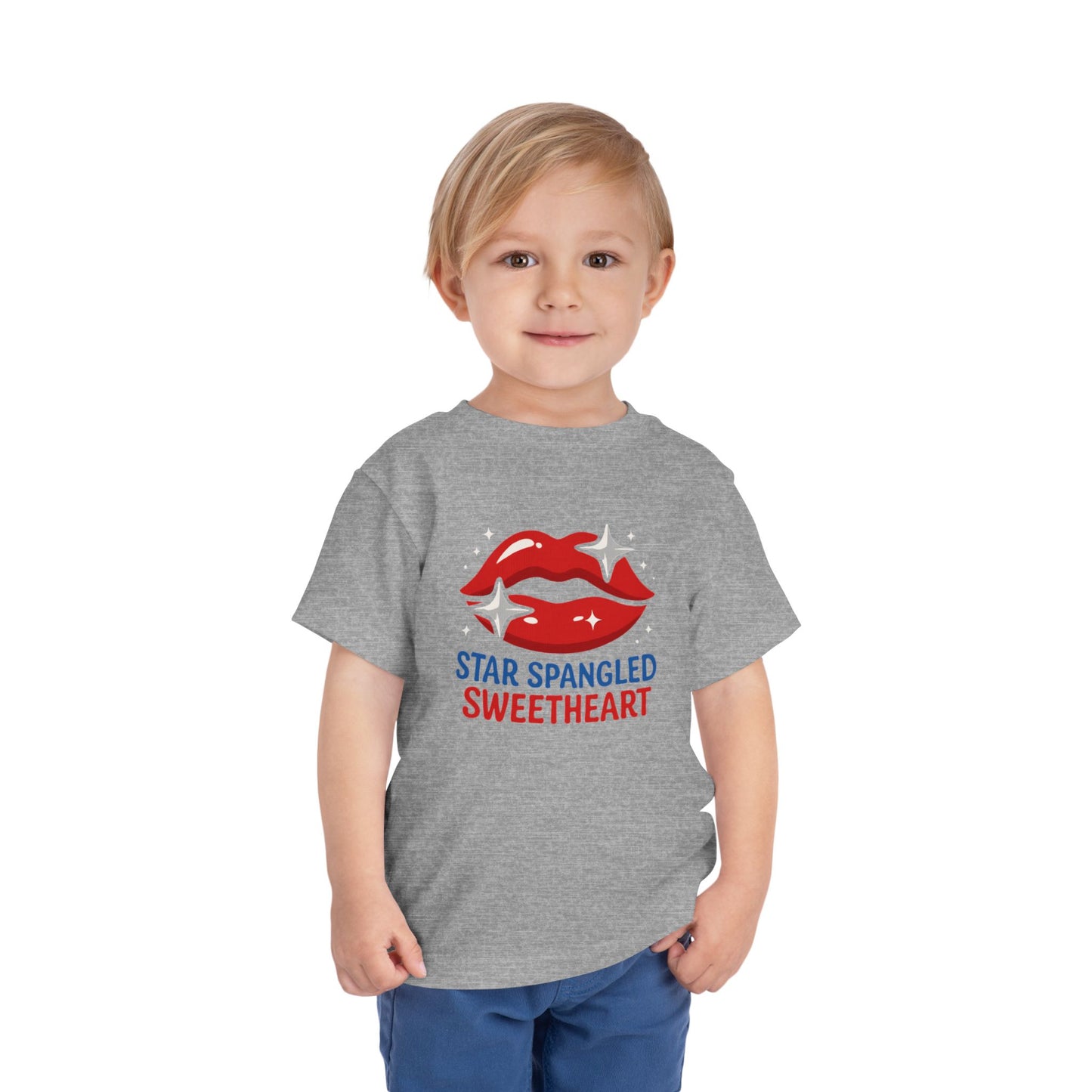 Star Spangled Sweetheart Toddler Tee