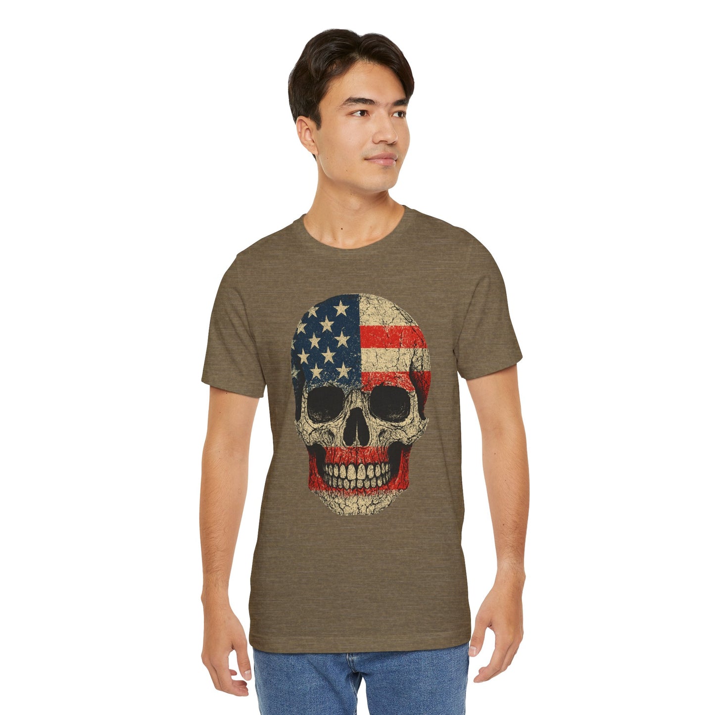 American Skull Graphic Tee