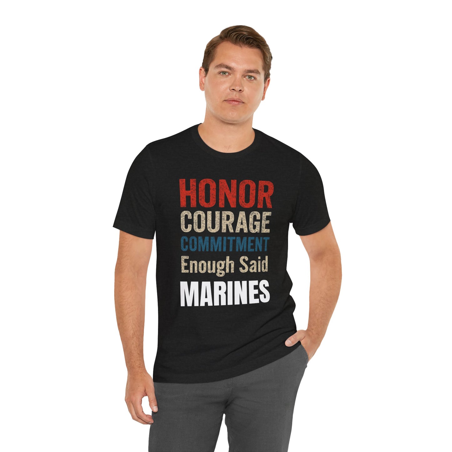 Marines Honor, Courage, Commitment Tee