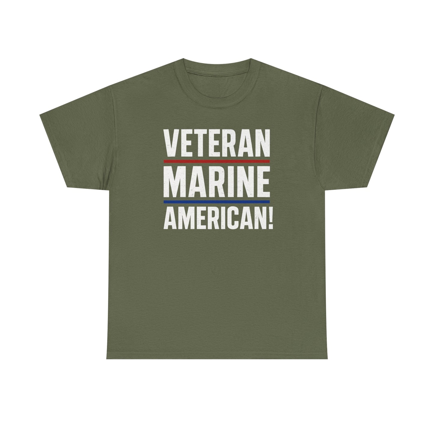 Veteran Marine American Tee
