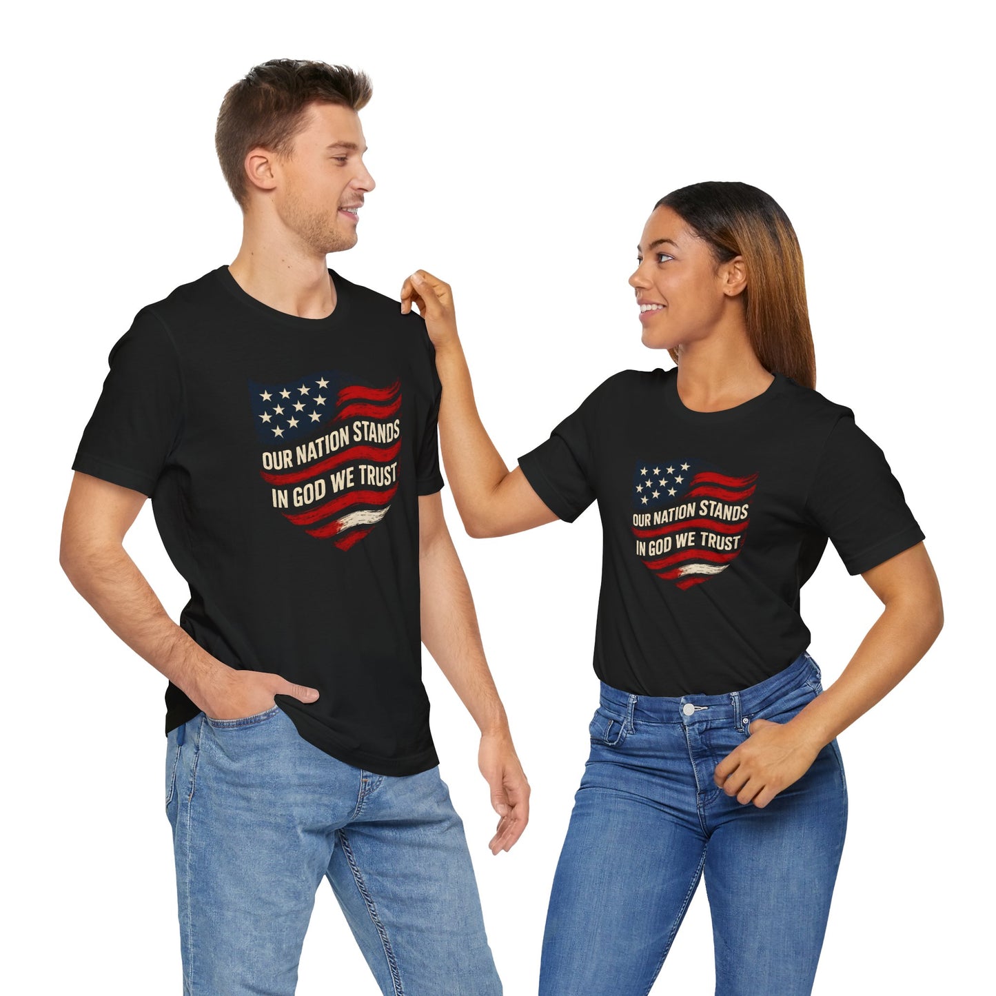 Patriotic Tee - American Flag Supporter Shirt