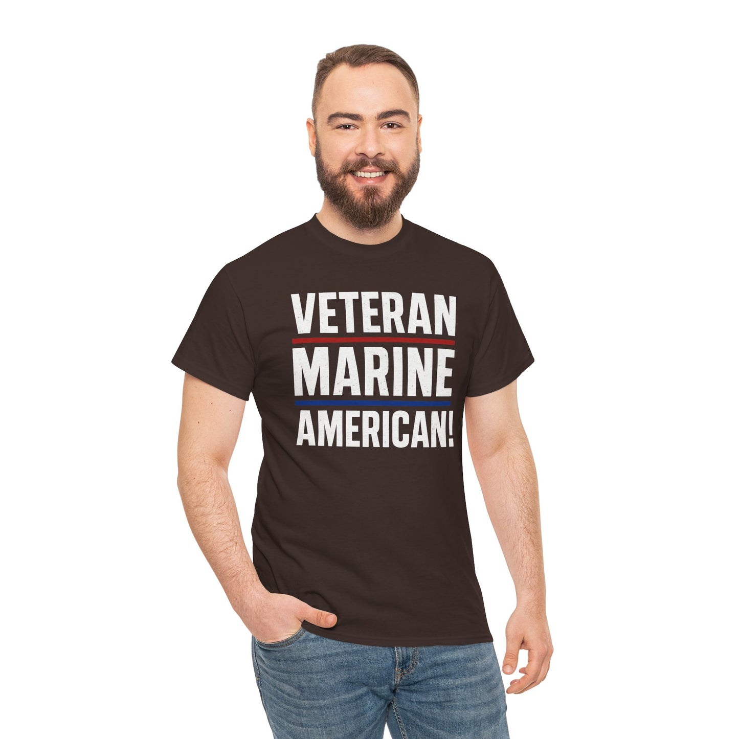 Veteran Marine American Tee