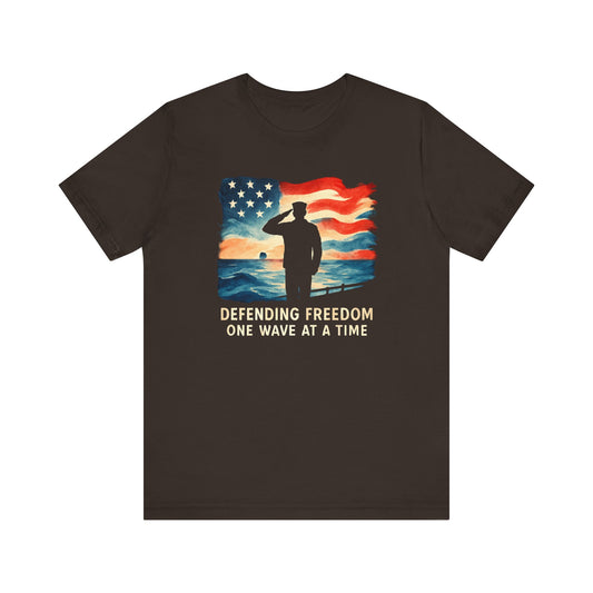 Defending Freedom - Navy Veteran Support Tee