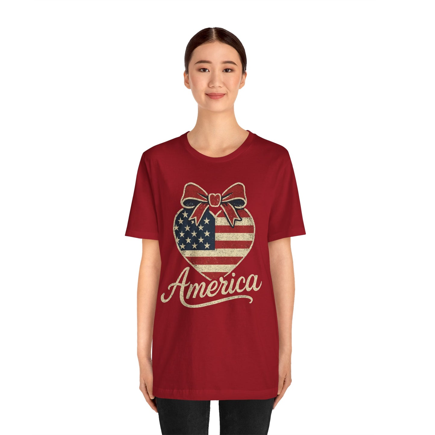 Patriotic Heart Tee adult