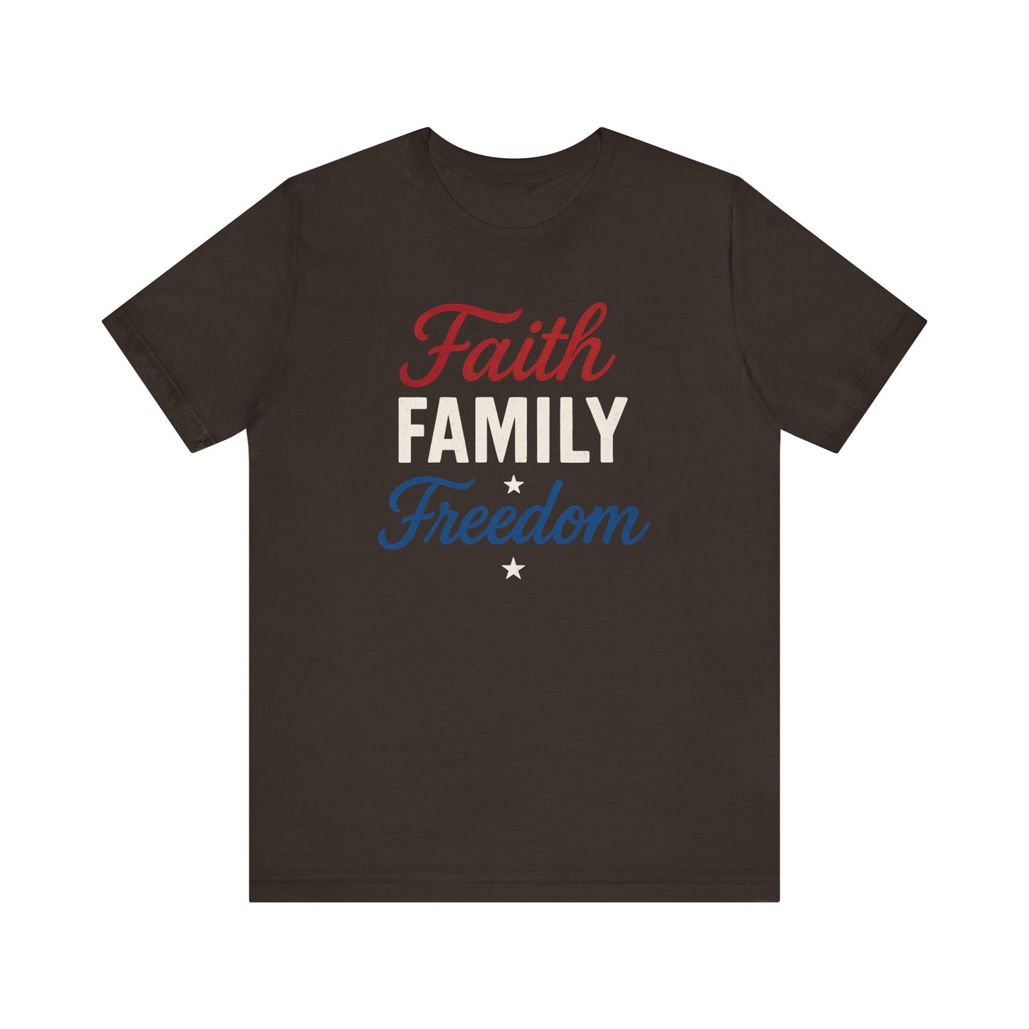 Faith Family Freedom Unisex Tee