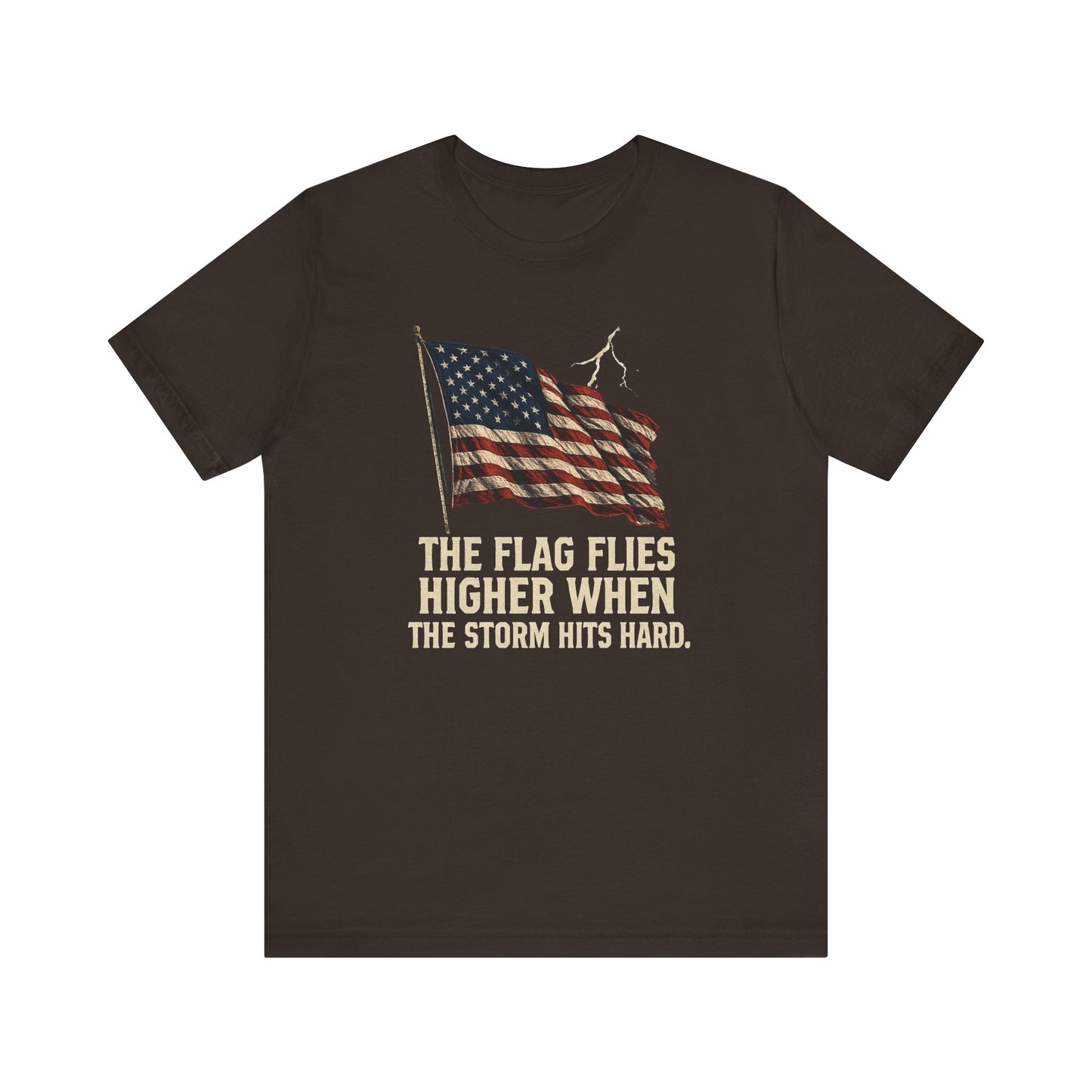 Flag Flies Higher Patriotic Tee
