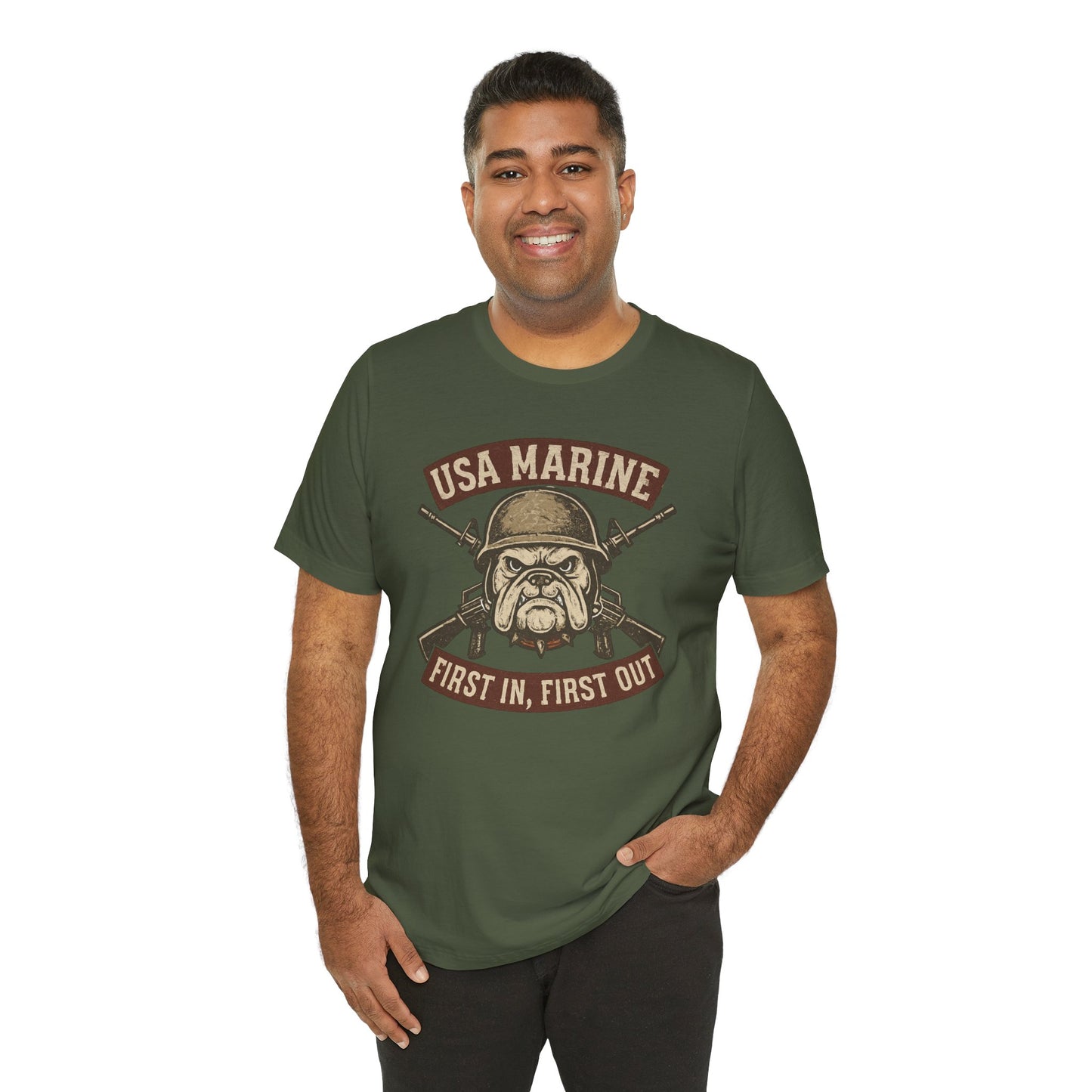 USA Marine Short Sleeve Tee