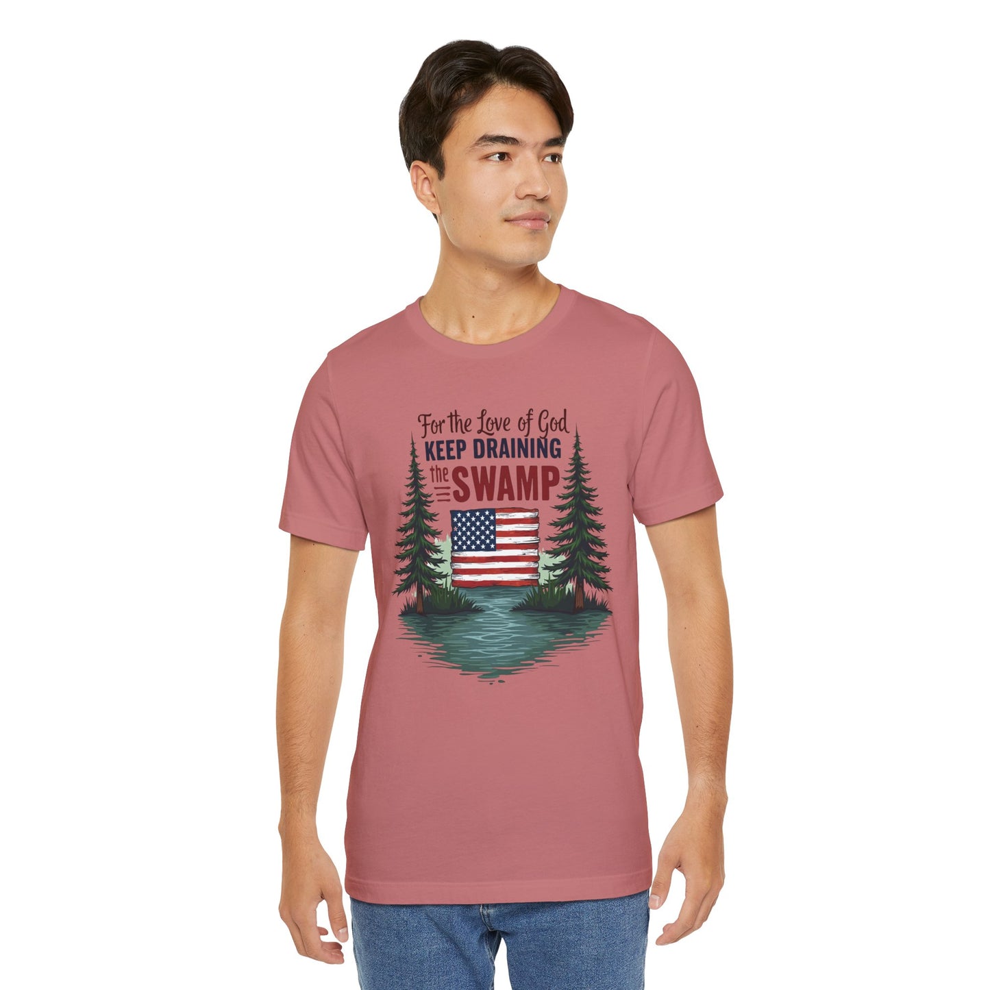 Keep Draining the Swamp T-Shirt, Unisex Tee, Casual Wear