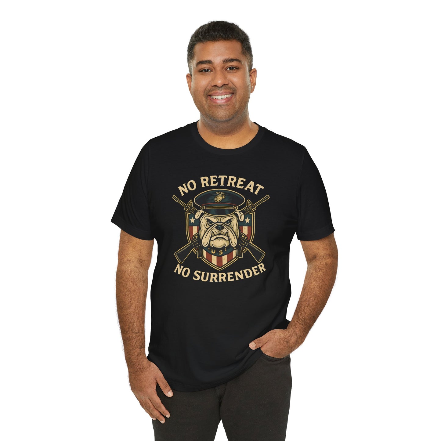 No Retreat No Surrender Marine Tee