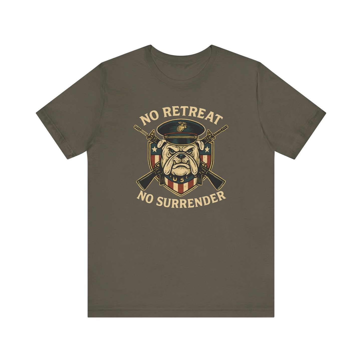 No Retreat No Surrender Marine Tee
