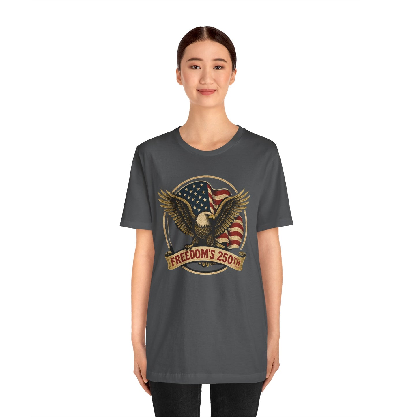 Freedom's 250th Eagle Tee - Unisex Jersey Short Sleeve