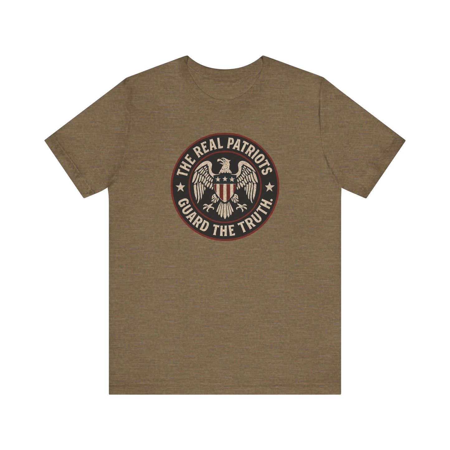 Real Patriots Guard the Truth | Unisex Jersey Tee for Freedom Lovers