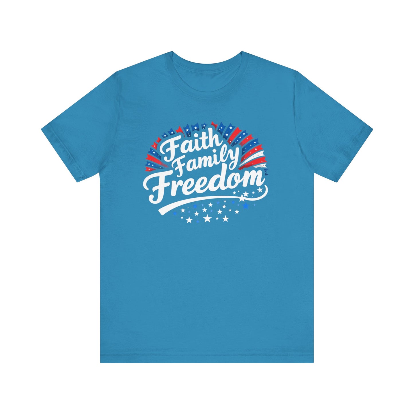 Faith Family and Freedom Tee