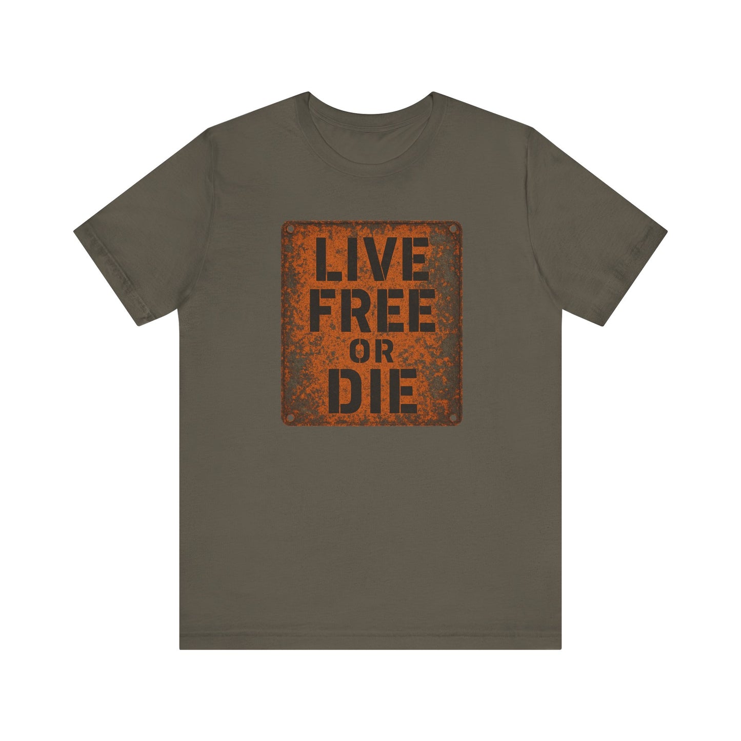 Live Free or Die Tee, Unisex Graphic T-Shirt, Casual Wear, Gift for Freedom Lovers, Everyday Comfort, Adventure Apparel
