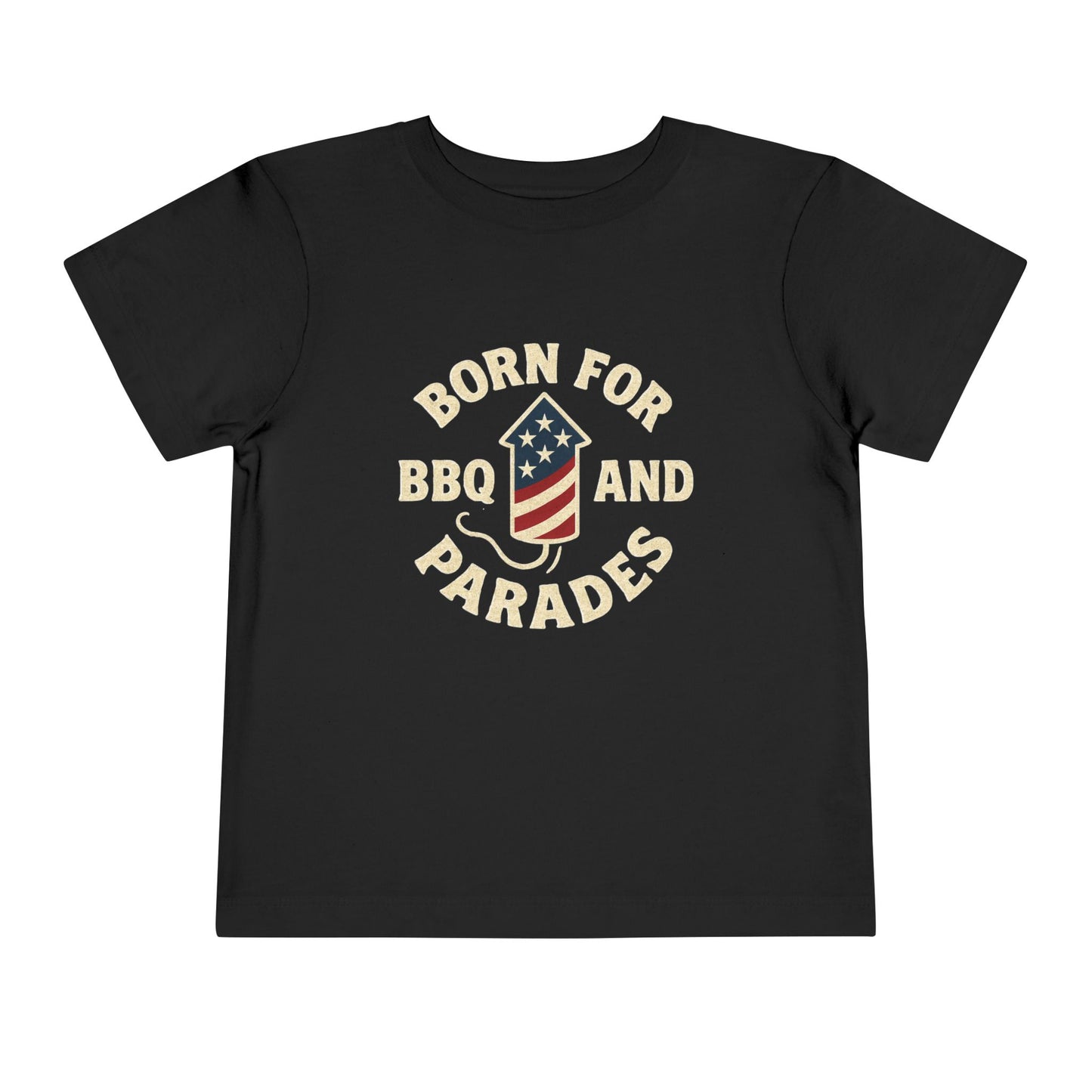 Born for BBQ and Parades, Kids Summer Shirt, Fourth of July Outfit, Toddler Independence Day Clothing, Fun Baby Tee