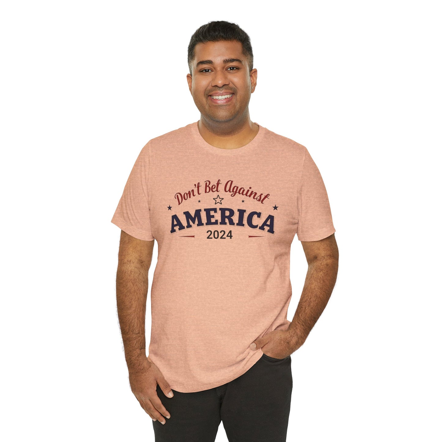 Don't Bet Against America Patriotic Tee