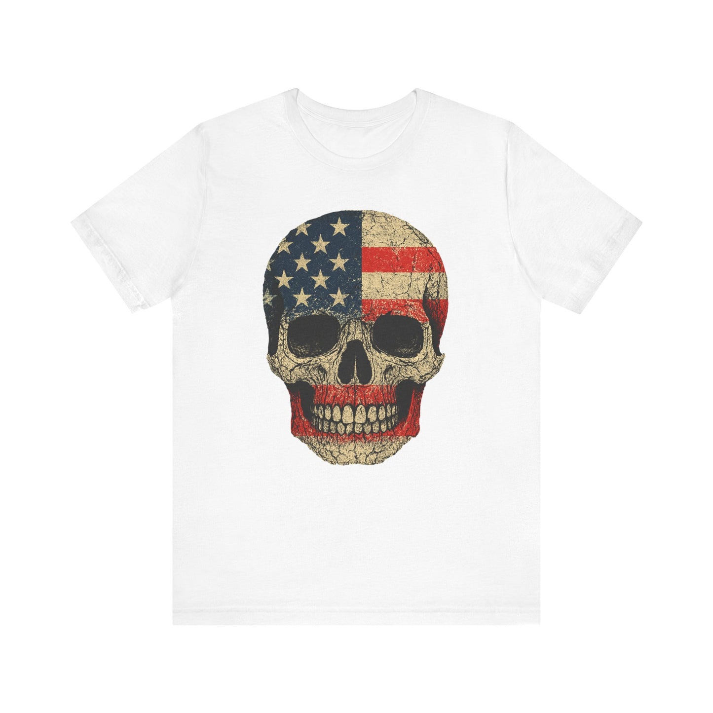 American Skull Graphic Tee