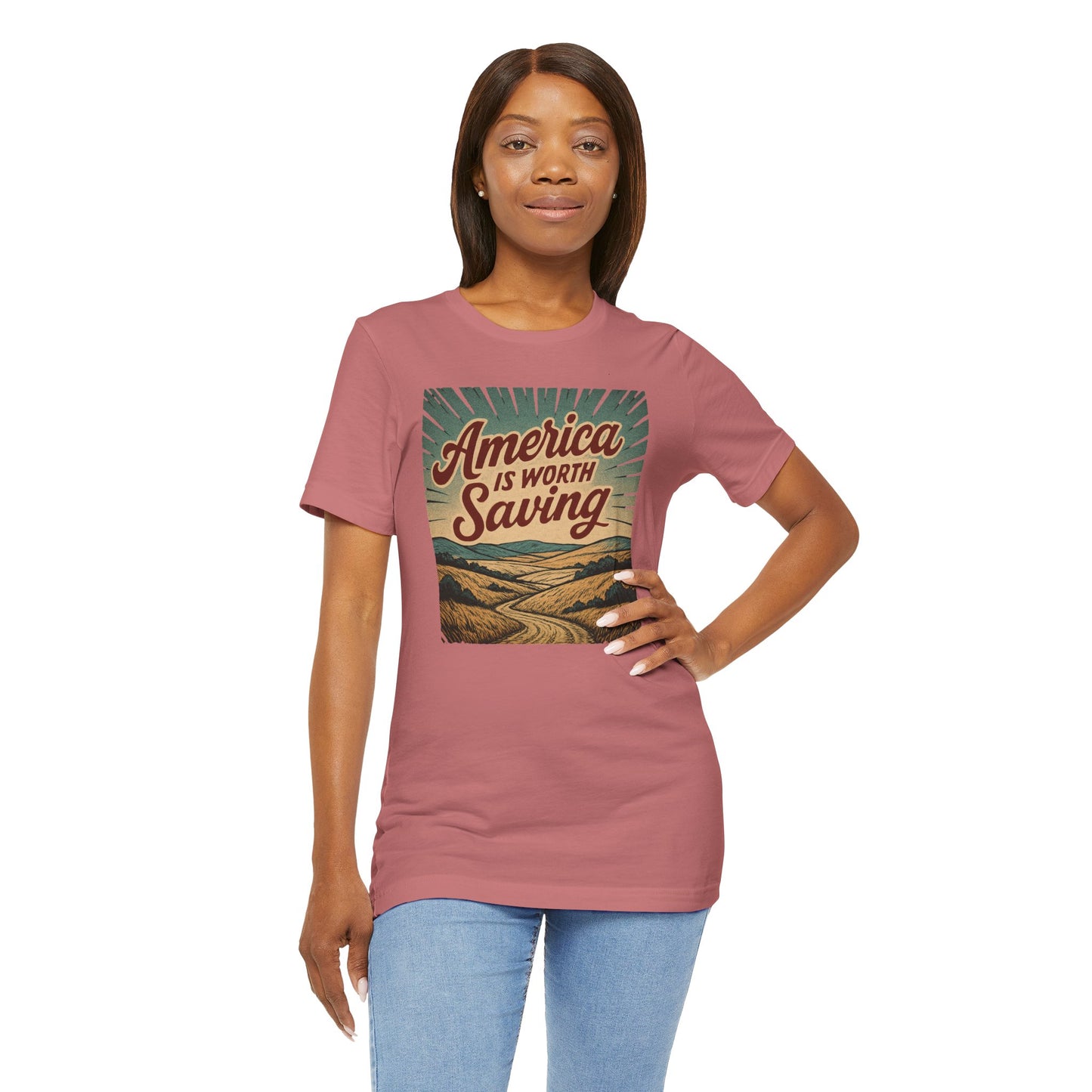 America Is Worth Saving Unisex Tee