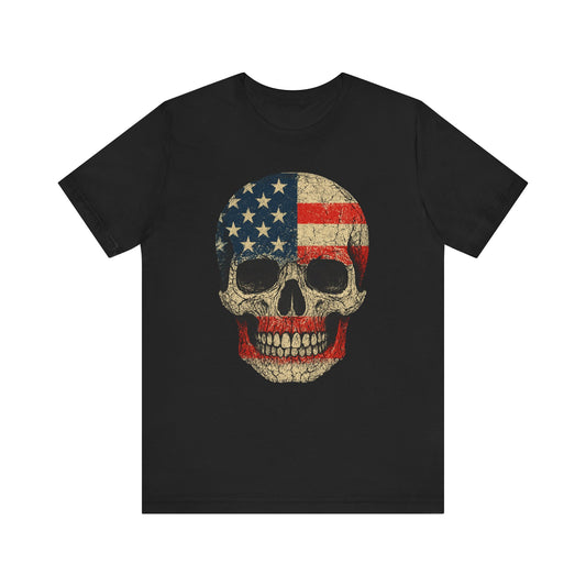 American Skull Graphic Tee