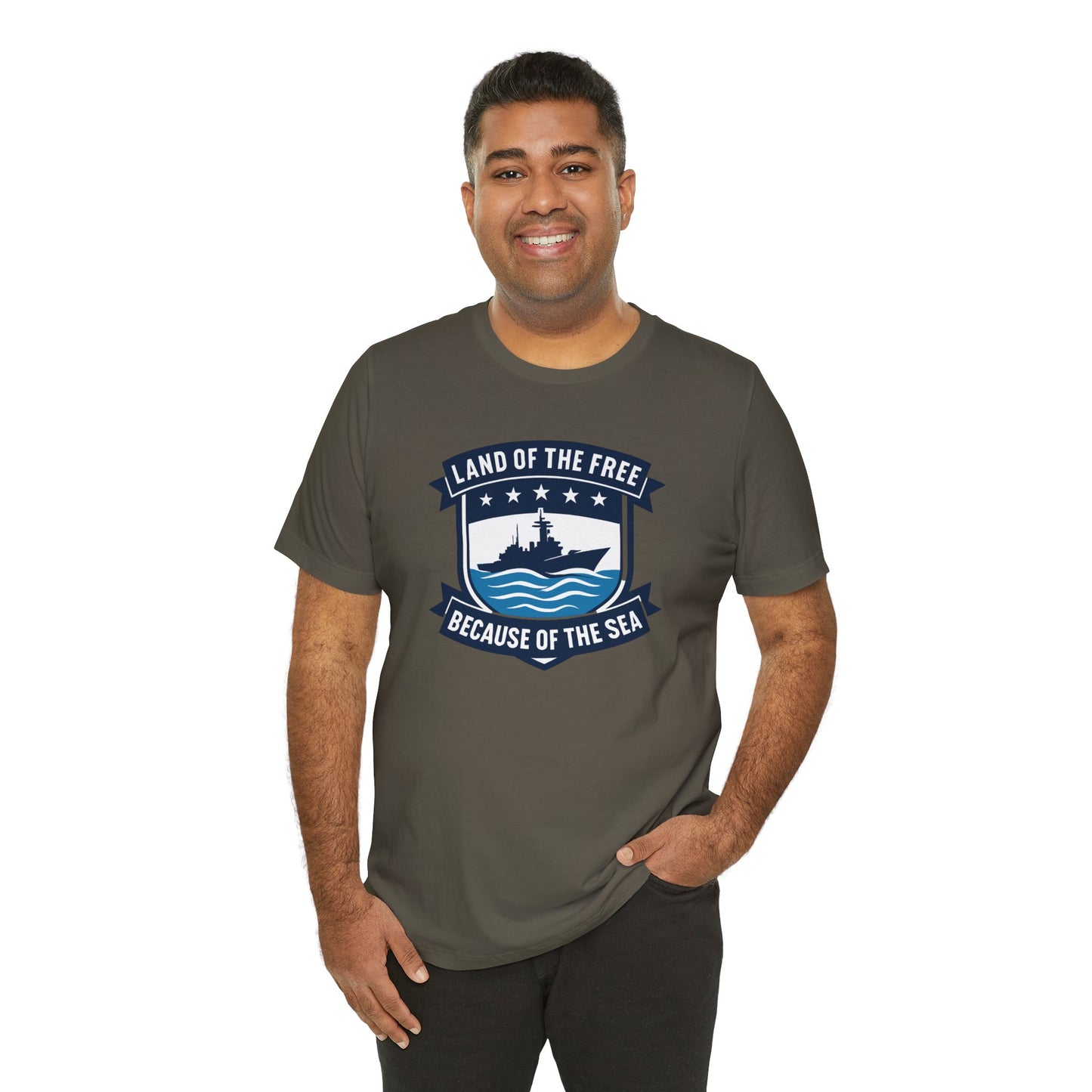 Navy Support Tee for Patriotic Americans