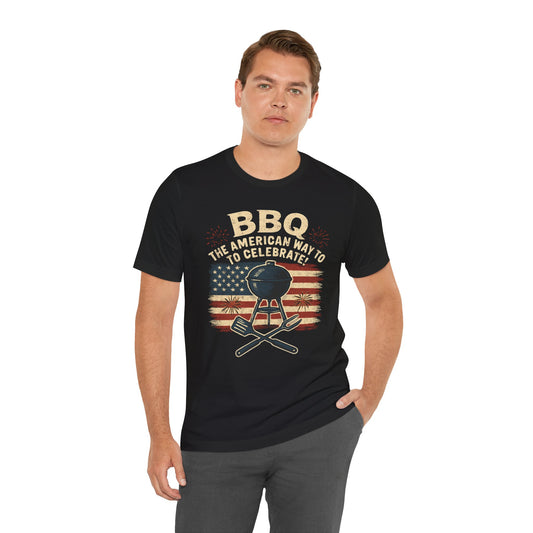 The way to celebrate in America BBQ tee