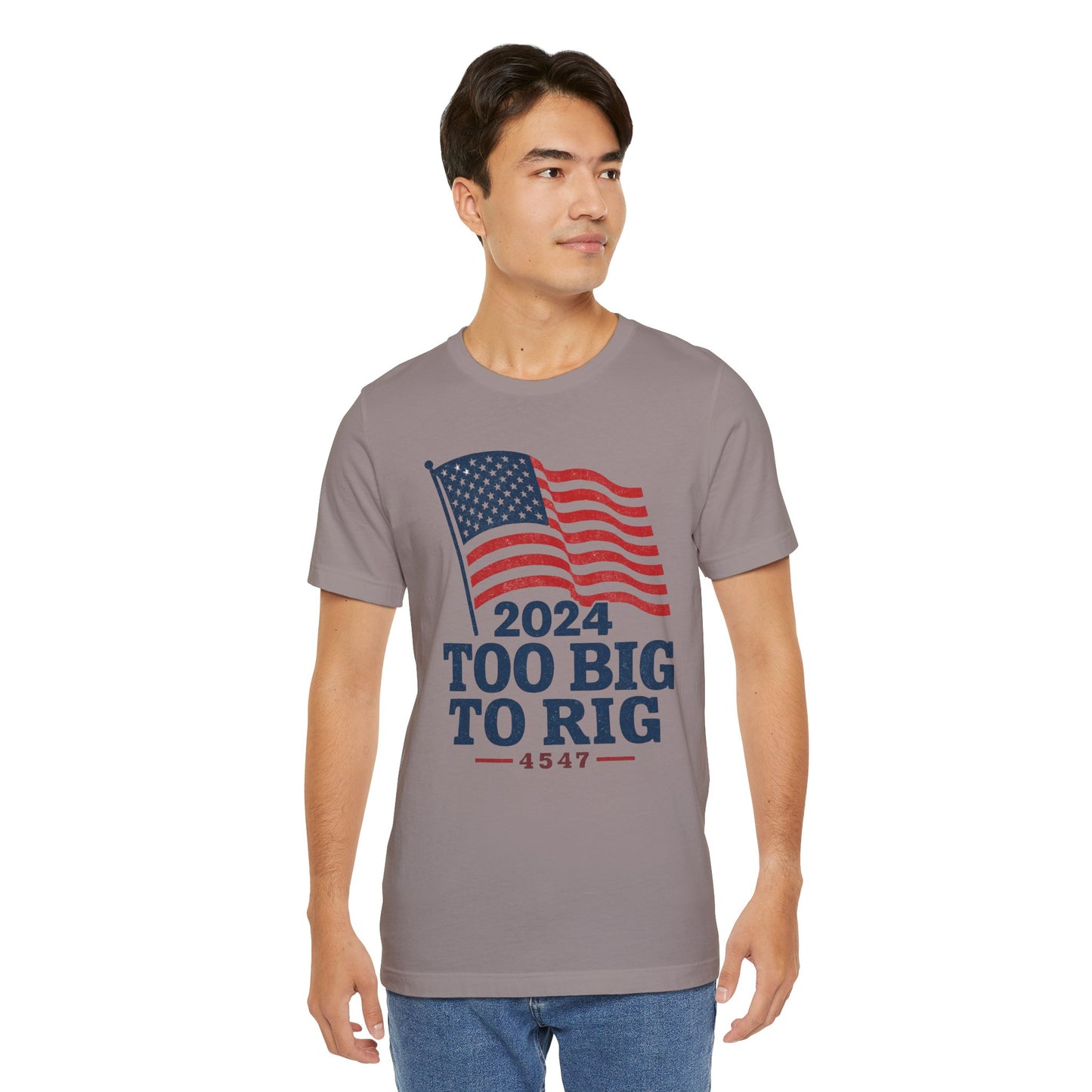 Too Big to Rig tee