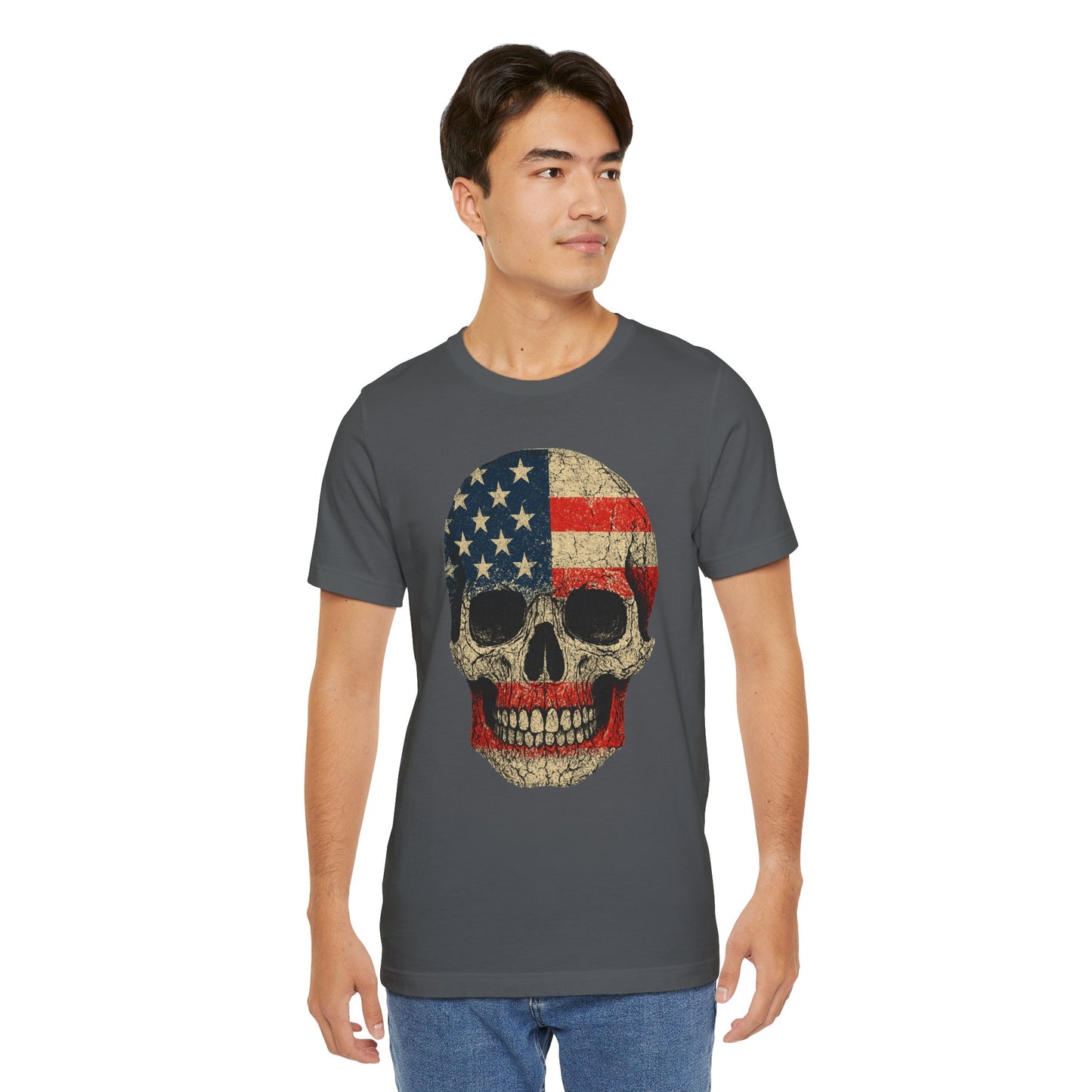 American Skull Graphic Tee